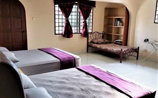 Fully Furnished Double Storey Bungalow with Swimming Pool at Batu 4 Port Dickson