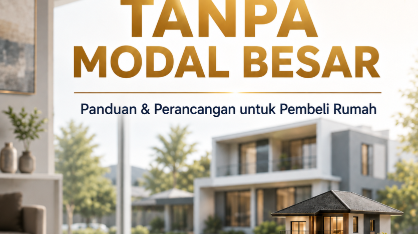 Tips beli rumah tanpa modal besar
