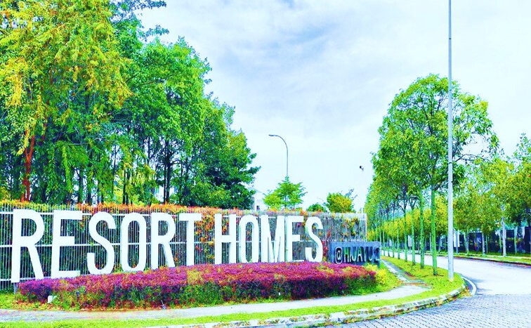 Pintu masuk Hijayu 2 Resort Homes Bandar Sri Sendayan